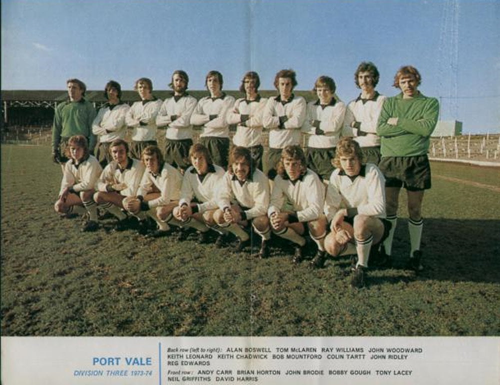 Port Vale 1973-74 team photo