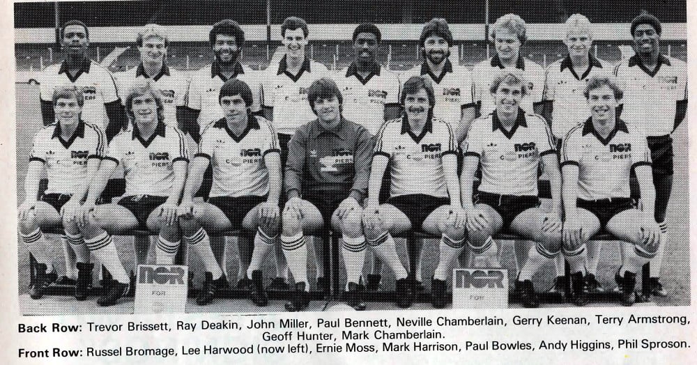 Port Vale 1981-82 team line-up