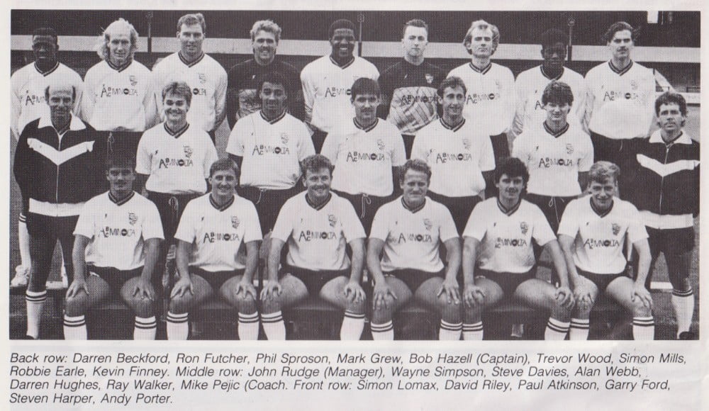 Port Vale 1988-89 team photo