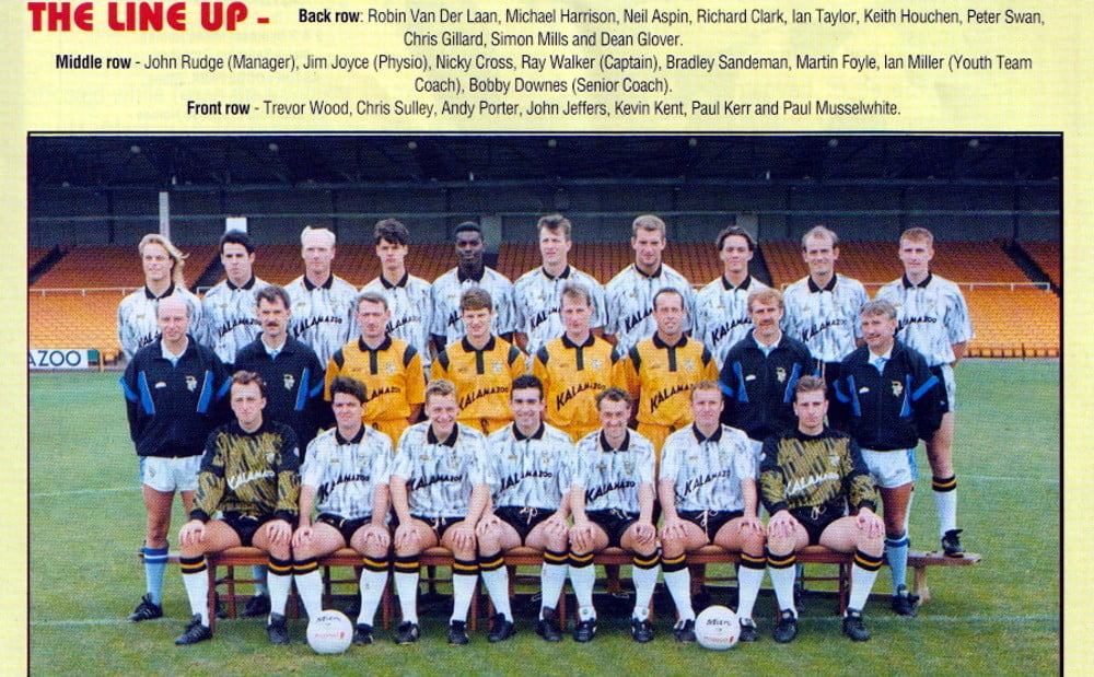 Port Vale 1992-93 team photo