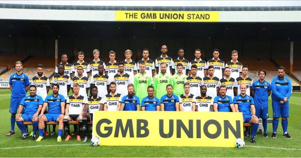2016-17 Port Vale team photo