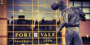 Vale Park stadium entrance