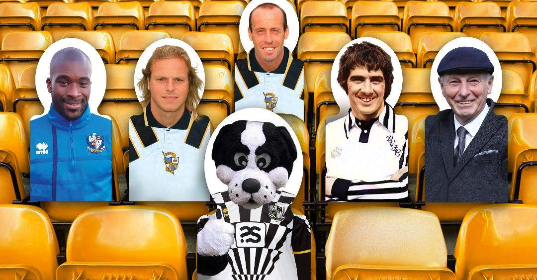 Sit in the company of legends – new initiative launched at Vale Park