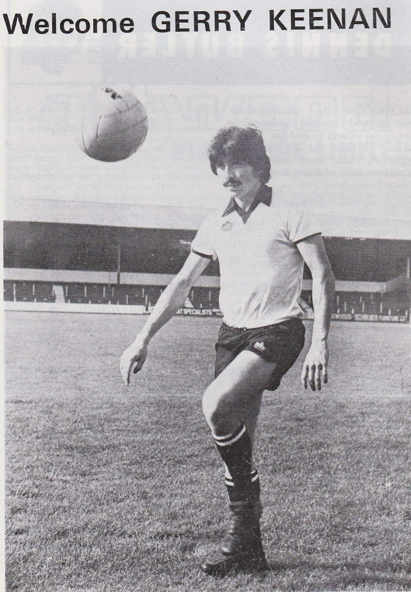 Welcome Gerry Keenan