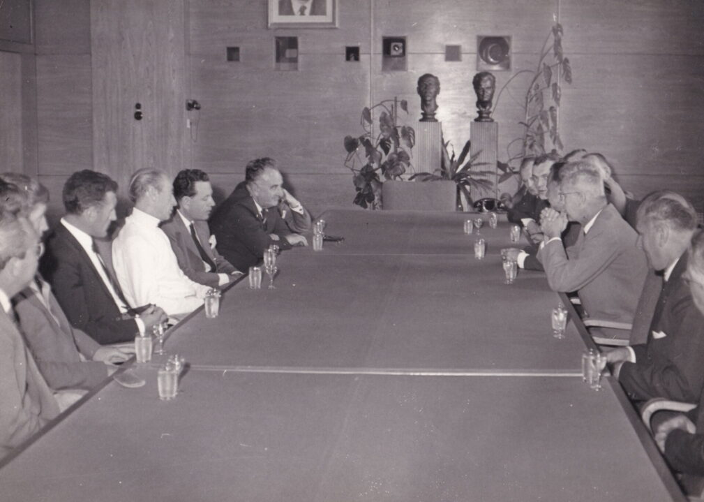 The boardroom at Czechglass.
