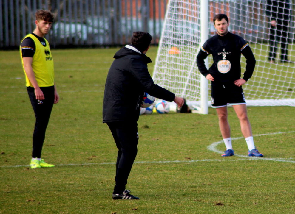 Port Vale training session 2021