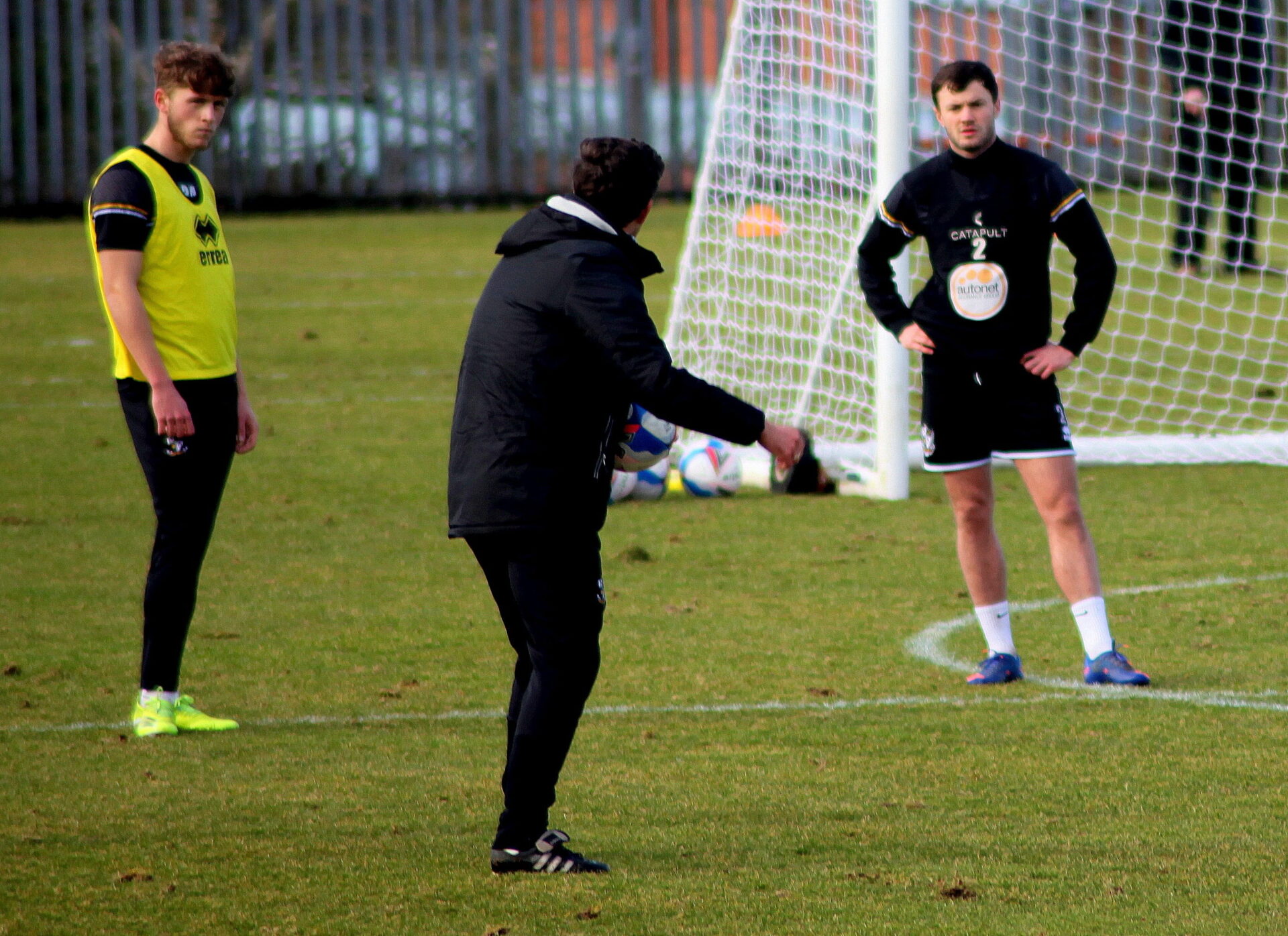 Port Vale training session 2021