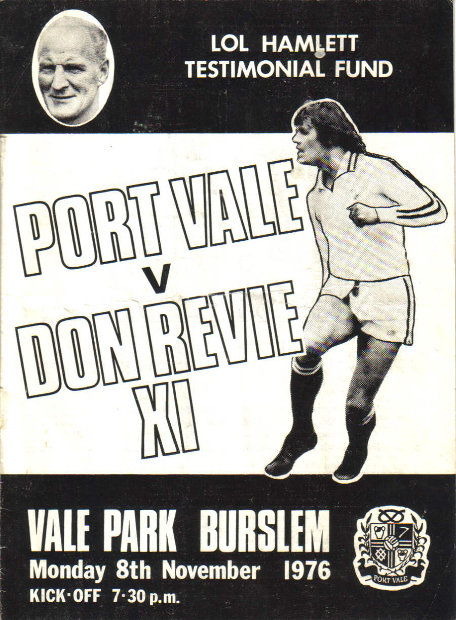 Lol Hamlett testimonial programme