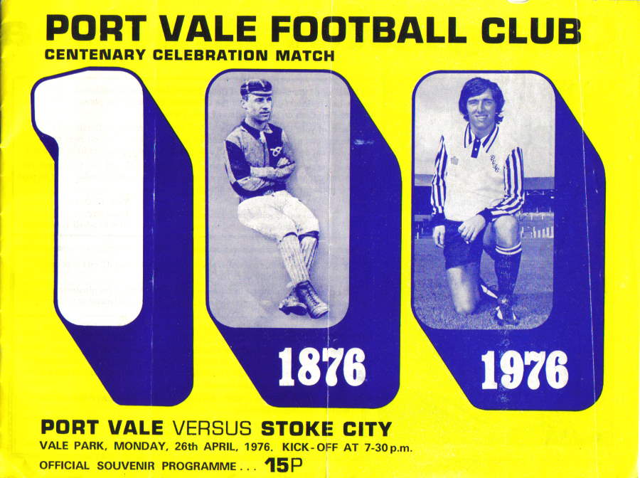 Port Vale Centenary programme
