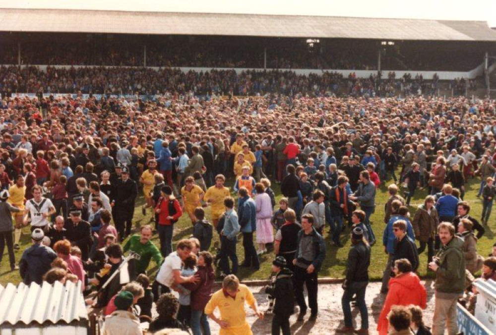 Port Vale v Northampton Town 1983
