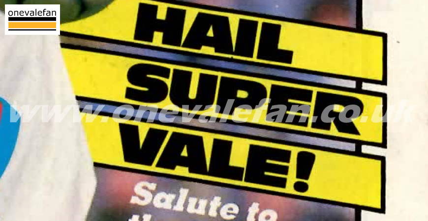 Match Weekly magazine’s coverage of Port Vale’s win over Spurs in 1988