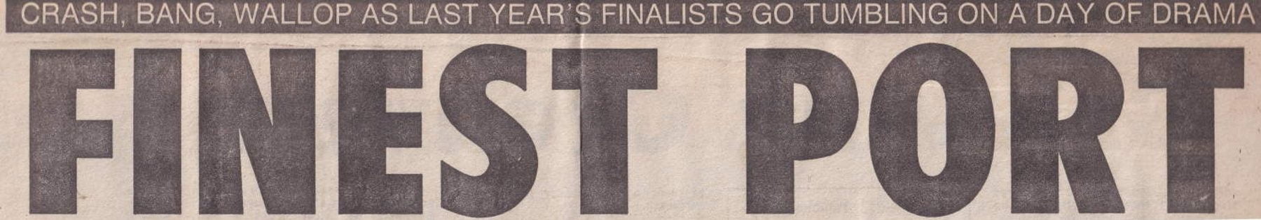 Port Vale 2-1 Tottenham Hotspur, FA Cup, 1988
