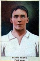 Teddy Peers cigarette card image