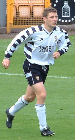 Port Vale midfielder Michael (Micky) Cummins