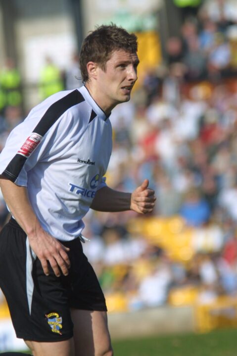 Port Vale midfielder Michael (Micky) Cummins
