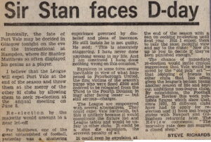 Sir Stan D-Day - press clipping