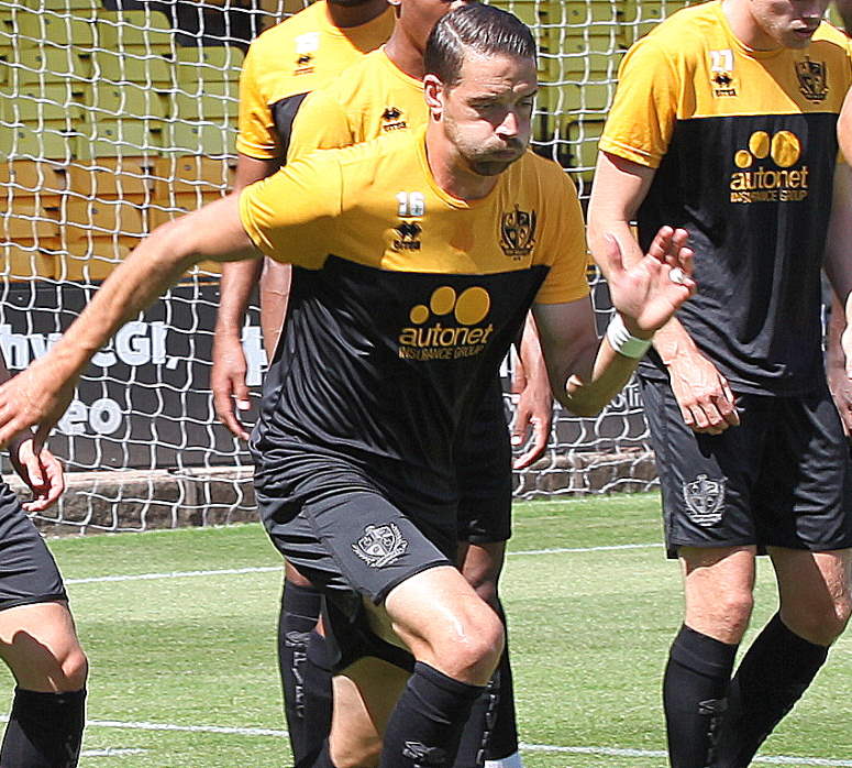 Port Vale defender Aaron Martin