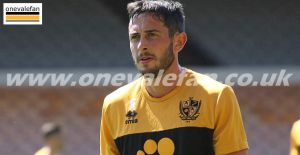 Port Vale midfielder Ben Garrity