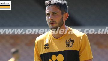Port Vale midfielder Ben Garrity