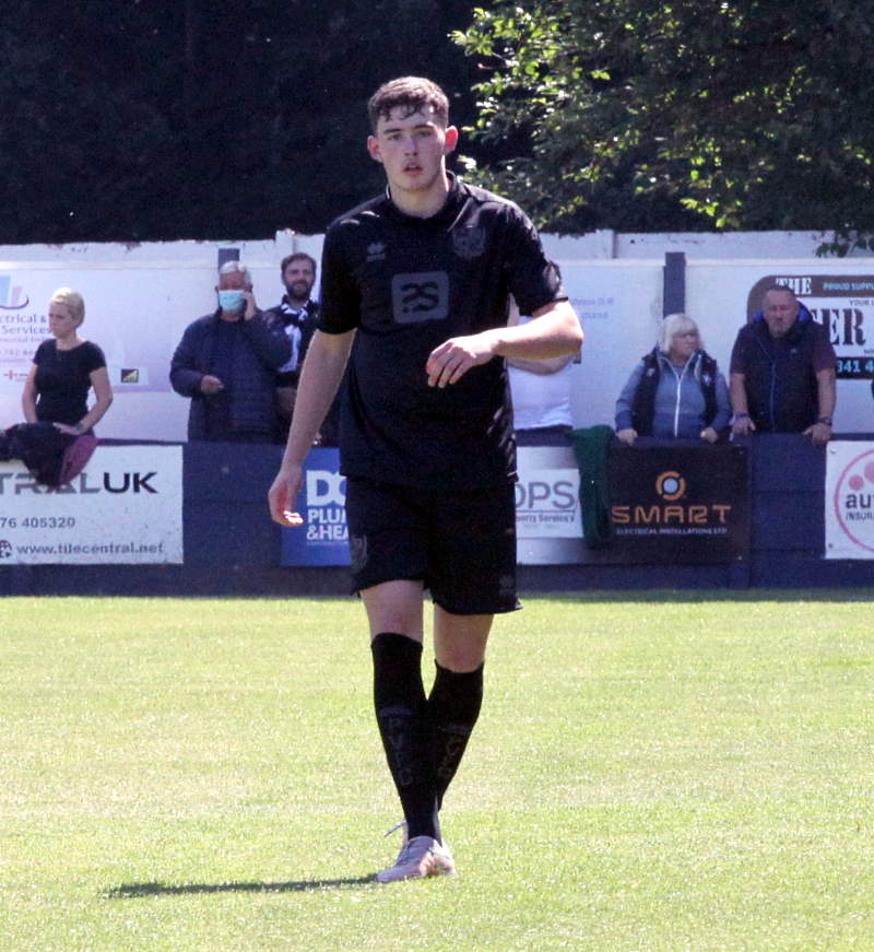 Port Vale defender Michael Lennon in action
