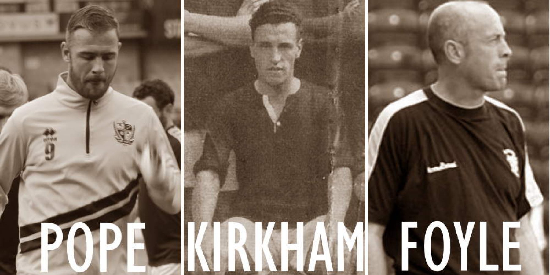 Port Vale all-time scorers - top three Pope, Kirkham and Foyle