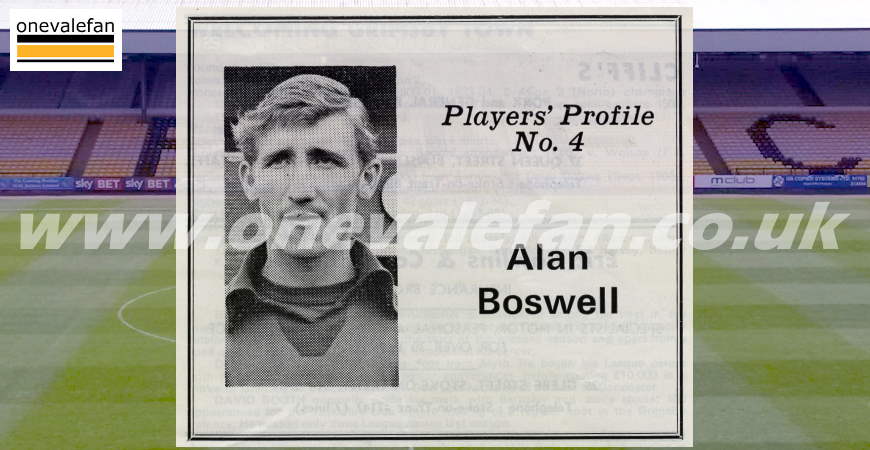 Read our selection of vintage Port Vale player interviews