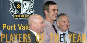 Port Vale players of the year - Tom Pope receives one of his three awards