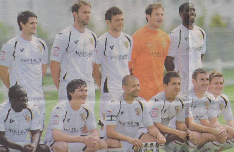 Port Vale FC team 2010-2011