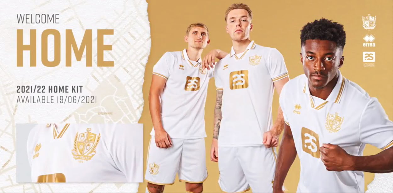 2021 Port Vale home kit design is announced – and they’re going for gold