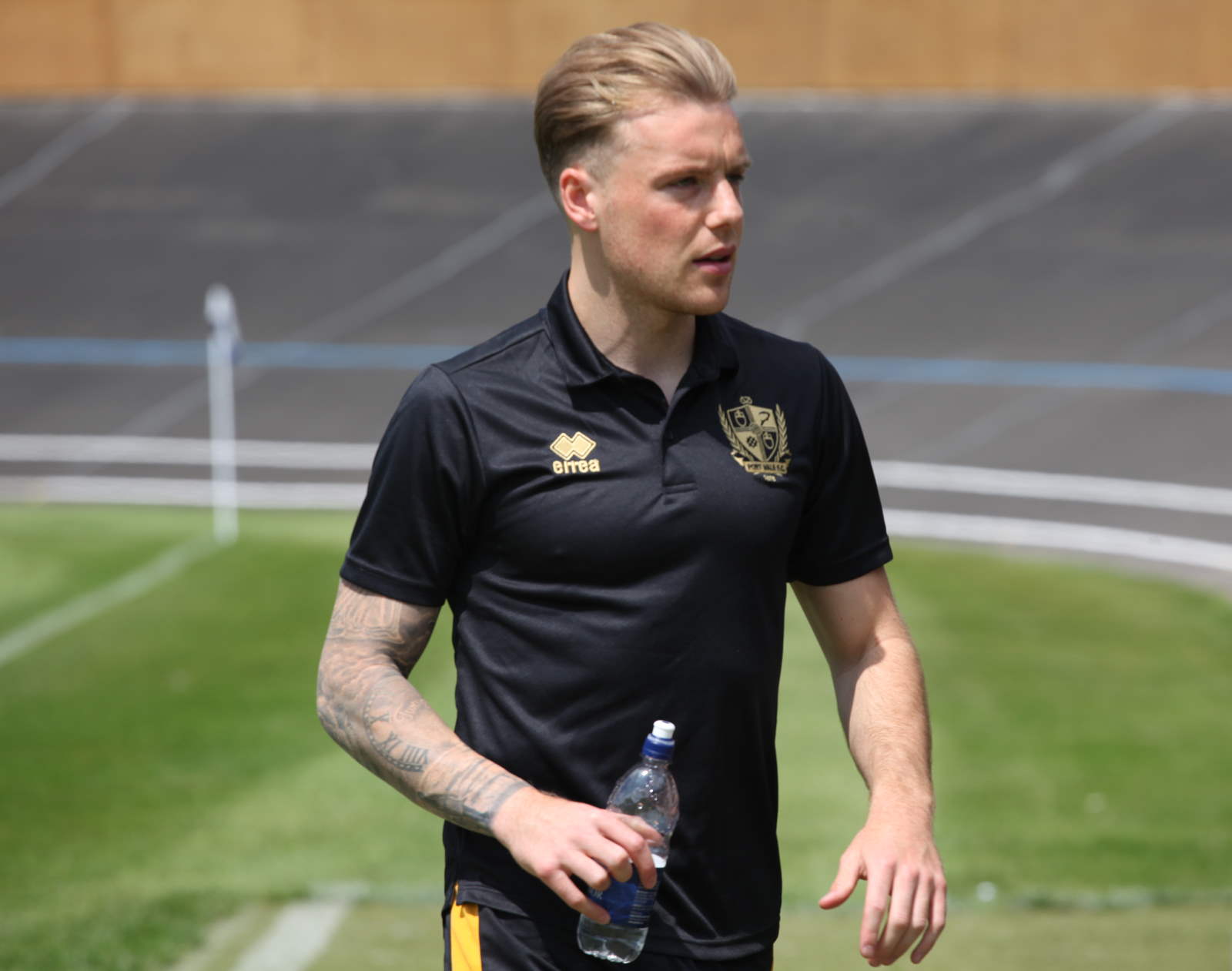 Port Vale captain Tom Conlon - Newcastle Town v Port Vale friendly, 2021 - AS Photos