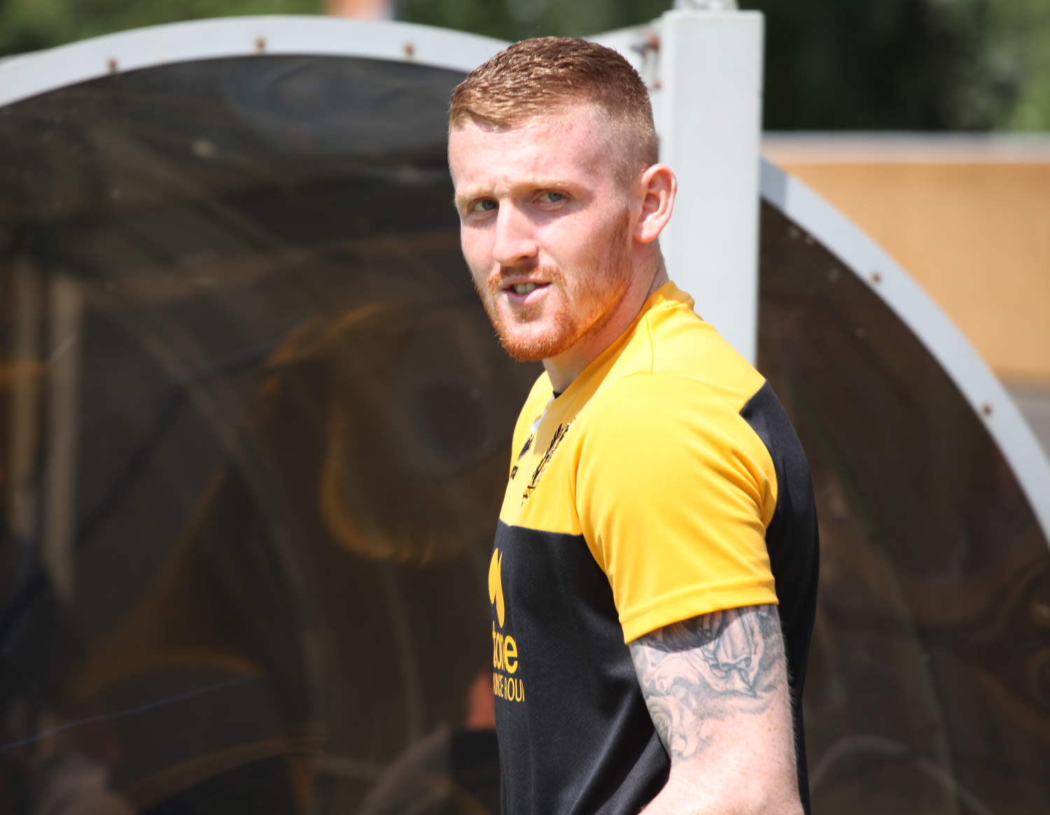 Port Vale keeper Aidan Stone - Newcastle Town v Port Vale friendly, 2021 - AS Photos