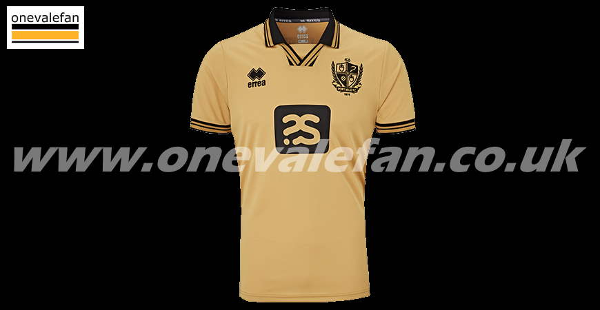 Port Vale launch gold away kit