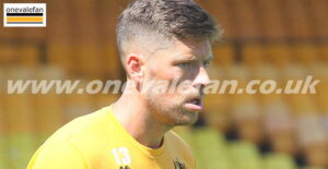 Port Vale striker Jamie Proctor