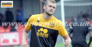 Port Vale striker James Wilson