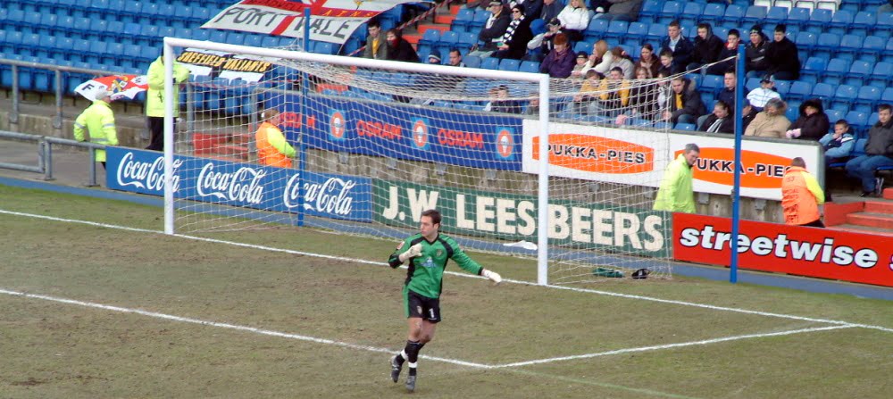 Port Vale keeper Mark Goodlad