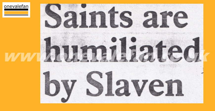 Port Vale press clippings – how the national press viewed the 1994 FA Cup win over Southampton