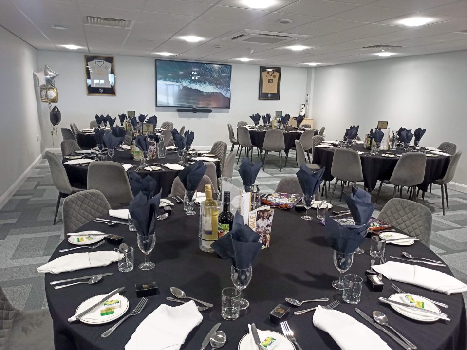 The Directors Lounge, Vale Park stadium 2021