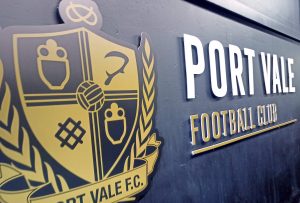 The tunnel, Vale Park stadium