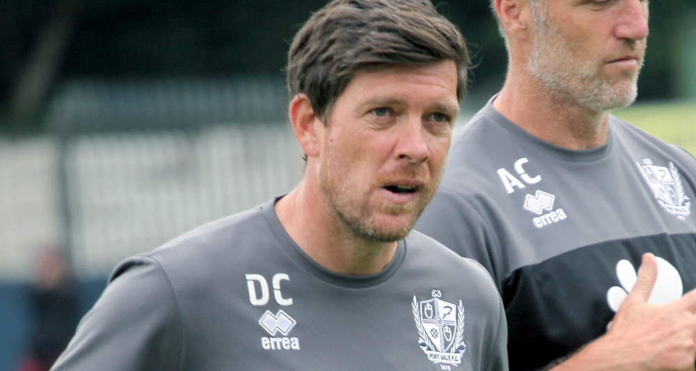 Port Vale manager Darrell Clarke