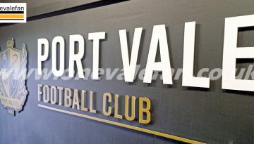Vale Park tunnel 2021