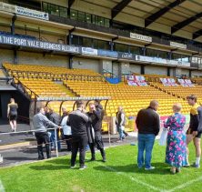 Port Vale player sponsorship event 2022