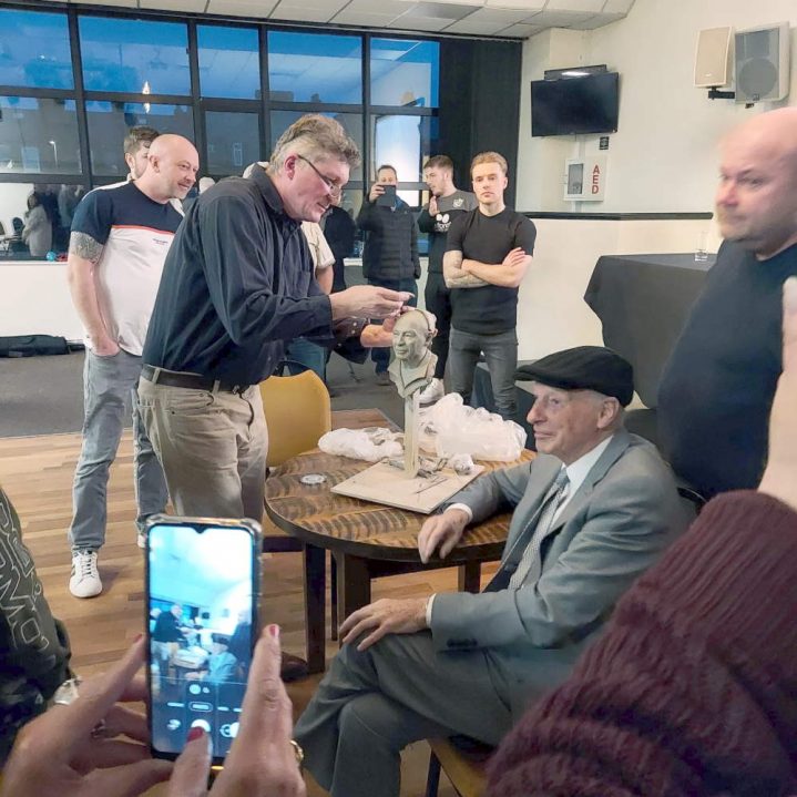 John Rudge statue event 2022
