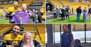 Port Vale player sponsorship event 2022