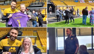 Port Vale player sponsorship event 2022