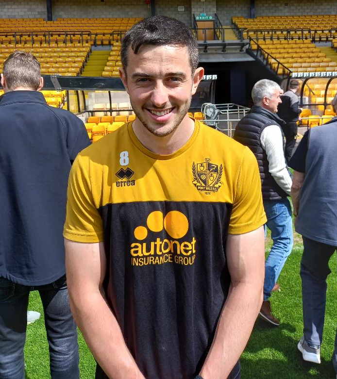 Ben Garrity - Port Vale player sponsorship event 2022