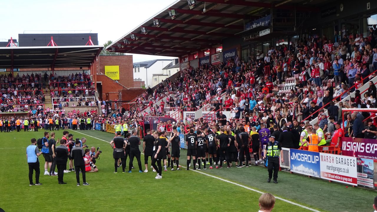 Exeter City 0-1 Port Vale, May 2022