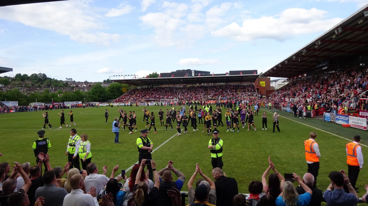 Exeter City 0-1 Port Vale, May 2022