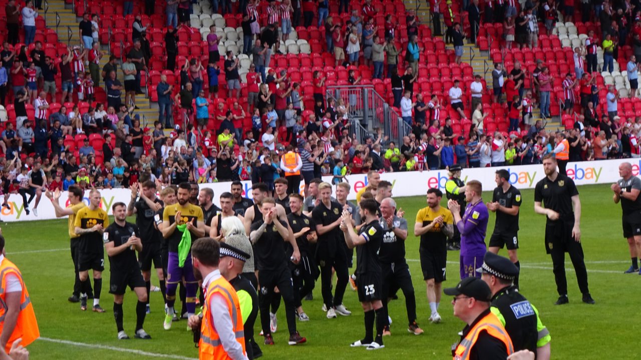 Exeter City 0-1 Port Vale, May 2022