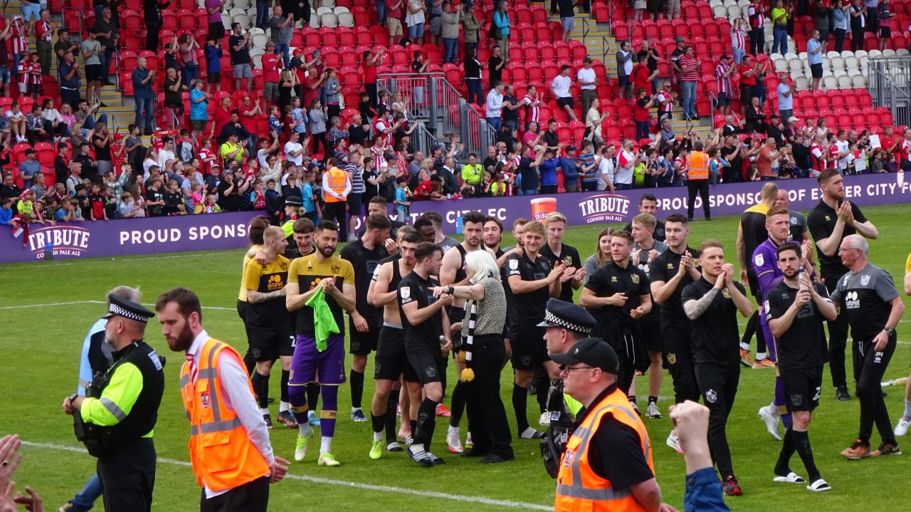 Exeter City 0-1 Port Vale, May 2022
