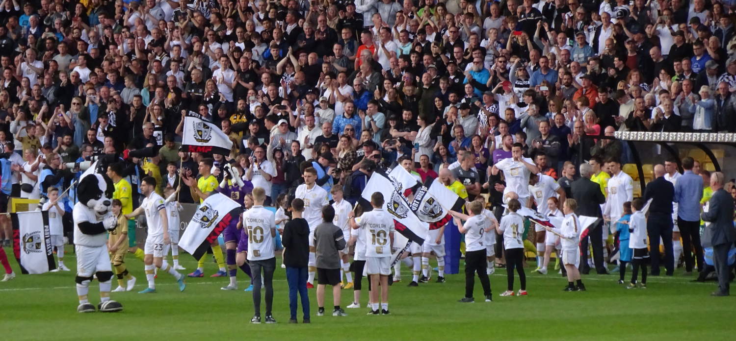 Port Vale v Swindon Town, May 2022